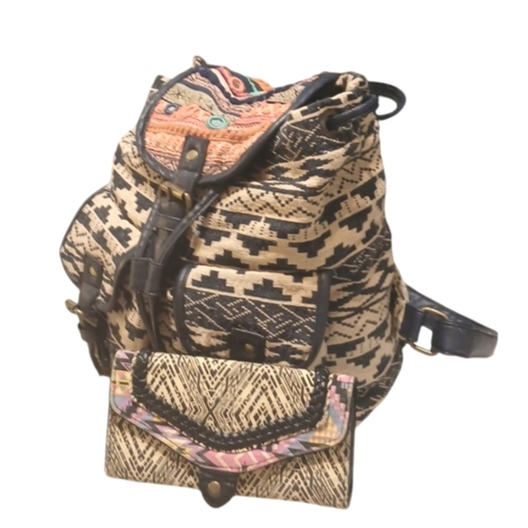Cargo Boho Backpack and Wallet - Picture 15 of 15